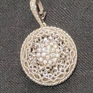 Cynthia Bach Gitan Pendant 18K WG with Diamonds